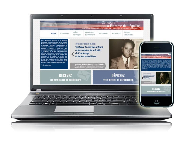 Webmastering site internet