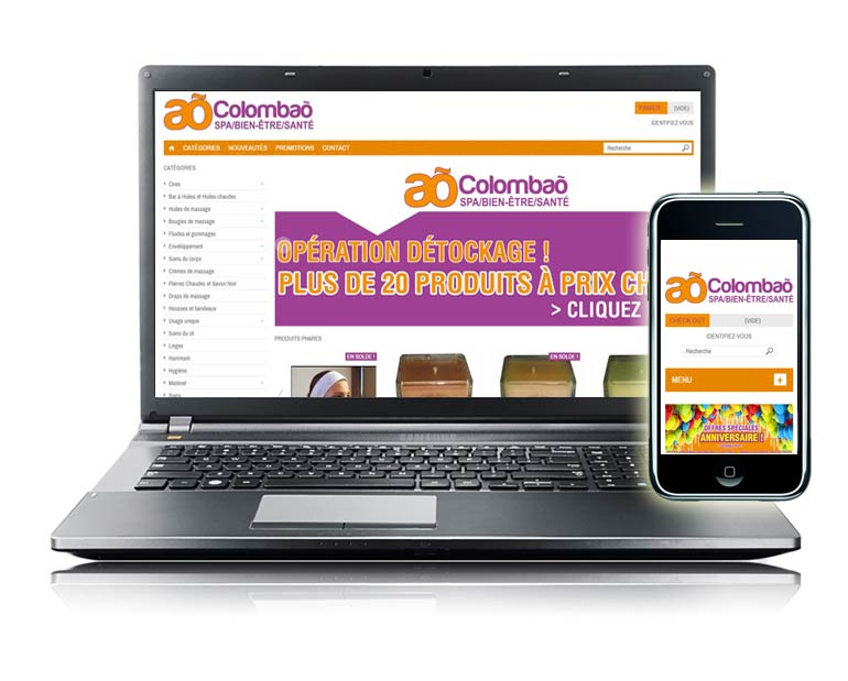 Site internet e-commerce par Dizziweb - Audiopartage
